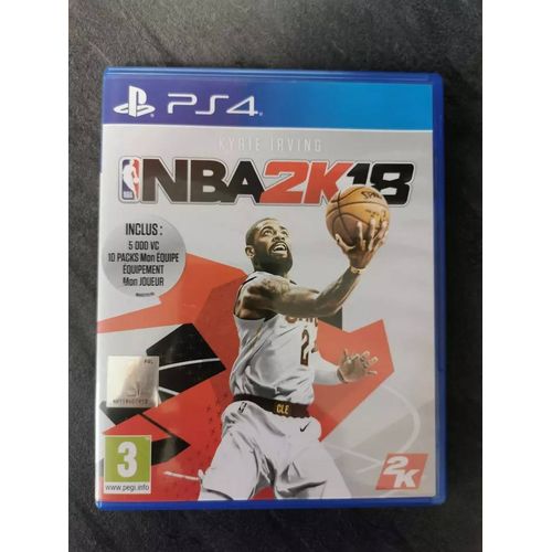 Jeu Ps4 Nba 2k18 /5 /X2