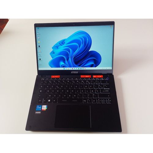 MSI Modern 14 C13M-1091FR - 14" Intel Core i5-1335U - 1.3 Ghz - Ram 16 Go - SSD 512 Go
