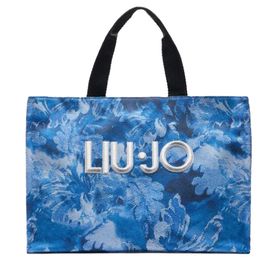 Liu-jo TOTE PRINTED DENIM Colour Bleu