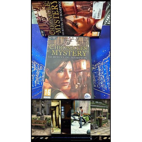 Jeu Pc Chronicles Of Mystery Le Rituel Du Scorpion / 5/M2