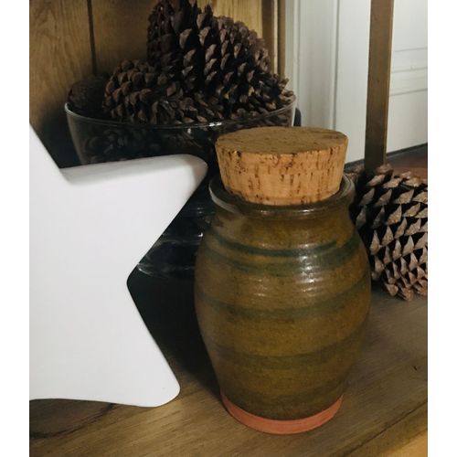 Pot Terre Cuite Vintage Bouchon Liège