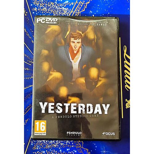 Yesterday Jeu Pc Par Les Créateurs De Runaway / 5/M2