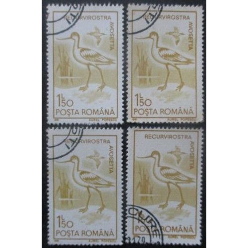 Roumanie N°3923 X 4 Oblitéré