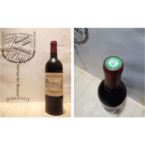 Château Dauzac 1996 - Margaux - 5ème Grand Cru Classé - 1 X 75 Cl - Rouge