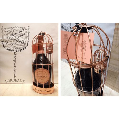 Champagne Laurent Perrier - Rosé - Edition Limitée Cage + Bouchon - 75 Cl - Rosé