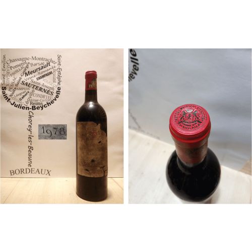 Château Malescot Saint-Exupéry 1978 - Margaux - 3ème Grand Cru Classé - 75 Cl