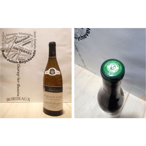Meursault 1er Cru 2001 - Labaume Ainé Et Fils - 1 X 75 Cl - Blanc