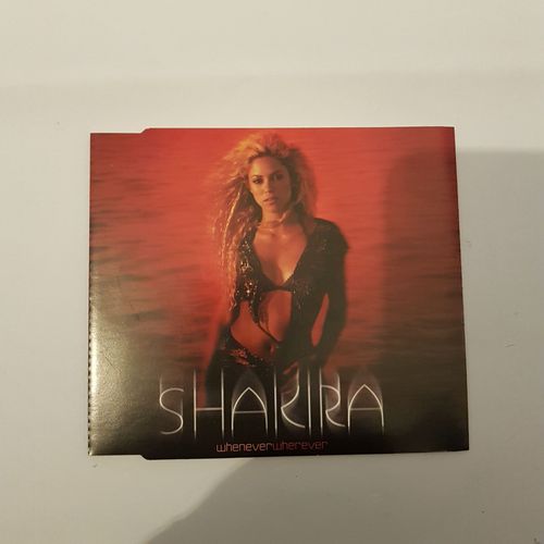 Shakira " Whenever Wherever " Cd Maxi Single 2 Titres