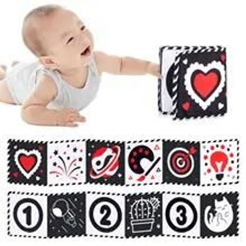 Livre De Gril Mentaires Oriel Montessori Pour Bébés, Jouets Cpull Pour Nouveau-Nés, Jouets De Nettoyage D'animaux Noirs Et Blancs, 0 À 12 Mois-C-Love