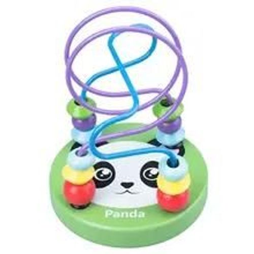 Mini Jouets En Bois Montessori Pour Enfants, Labyrinthe En Fil De Perles, Montagnes Russes, Puzzle Pour Tout-Petits, Jouets Pour Bébés-Panda 212