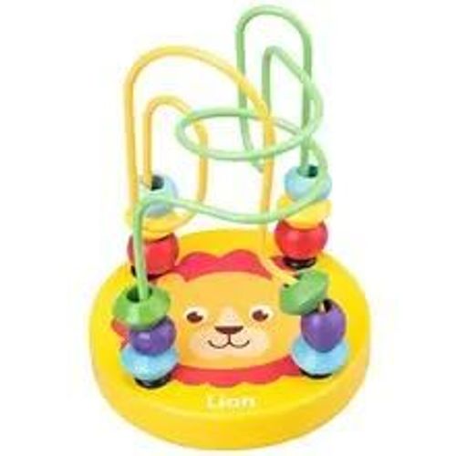 Mini Jouets En Bois Montessori Pour Enfants, Labyrinthe En Fil De Perles, Montagnes Russes, Puzzle Pour Tout-Petits, Jouets Pour Bébés-Lion 209
