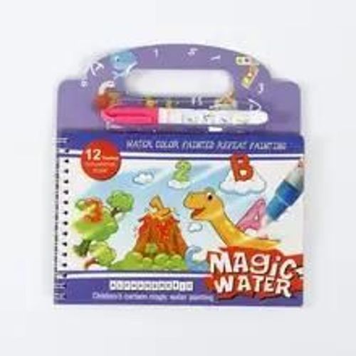 Livre De Peinture À L'eau Magique Pour Tout-Petits, Jouets D'éducation Précoce, Dessin Magique Réutilisable, Livre De Coloriage Pour Enfants, Jouets Montessori Pour Enfants-Digital