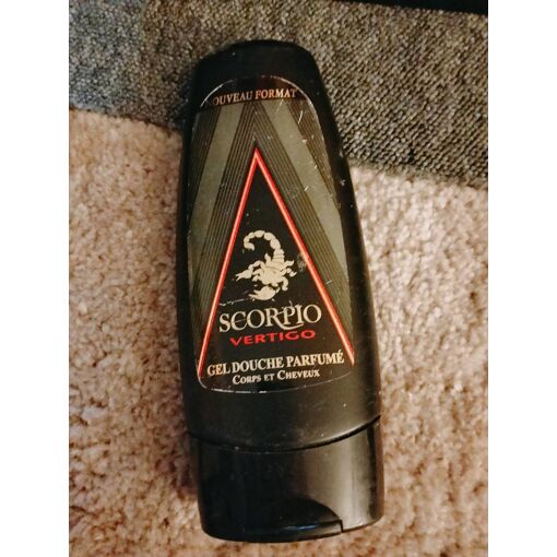 Gel Douche Scorpio Noir Absolu Pour Homme - Lot De 2 Flacons De 250 Ml, Parfum Masculin Intense