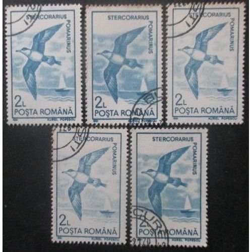 Roumanie N°3924 X 5 Oblitéré