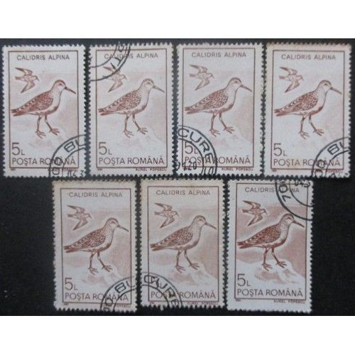 Roumanie N°3928 X 7 Oblitéré