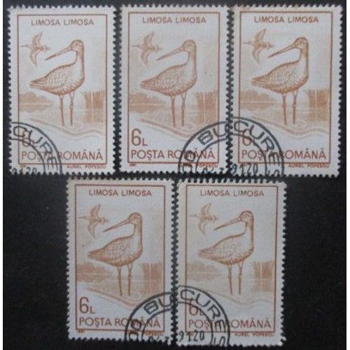 Roumanie N°3929 X 5 Oblitéré