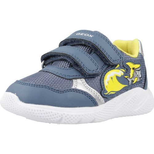 Chaussures Geox B Sprintye Boy Colour Bleu