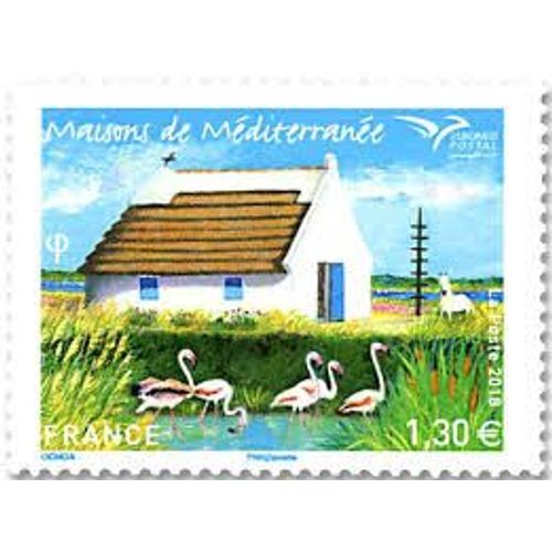 Euromed Postal Réseau Postal Euro-Méditerranéen : Habitat Traditionnel : Maison De Gardian Année 2018 N° 5246 Yvert Et Tellier Luxe