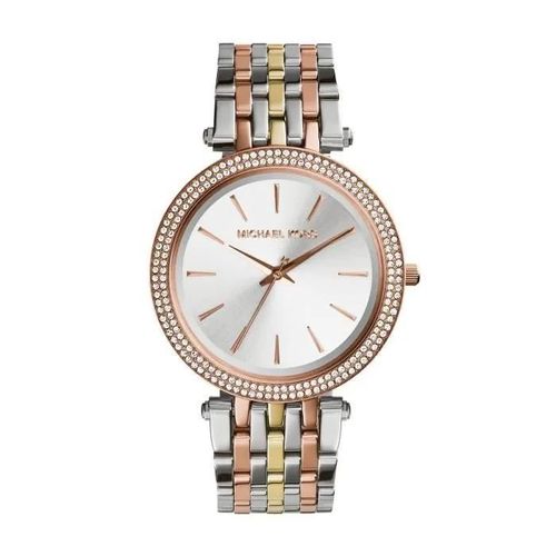Montre Femme - Michael Kors - Mk3203 - Acier Inoxydable - Étanche 5 Atm - Cadran Argenté