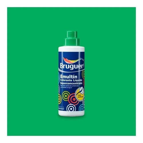 Peinture - Vernis - Traitement (Lasure - Effets Decoratifs) Emultin - 6733 - Tinte Pistolet A Eau Vert Hierb 50 Ml