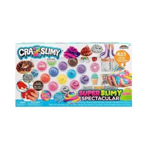Slime Colorbaby Cra-Z-Slimy 4 En 1 Lot