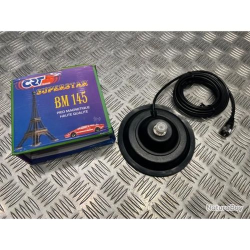 Base Magnetique Antenne Crt Superstar Bm 145