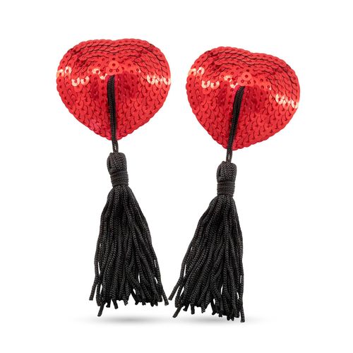 Cache-Tétons Bettie Boobs Rouge - Crushious