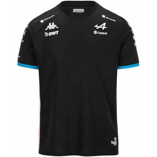 Maillot Adolim Bwt Alpine F1 Team Enfant Noir Bleu Rose