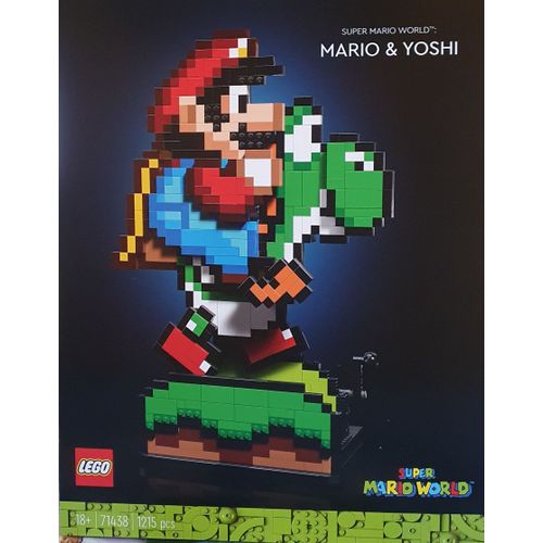 Super Mario World : Mario et Yoshi LEGO