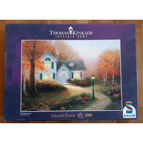 Puzzle Schmidt Maison Américaine En Automne