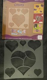 Scrapbooking - Gabarit De Découpe Toga - Coeurs