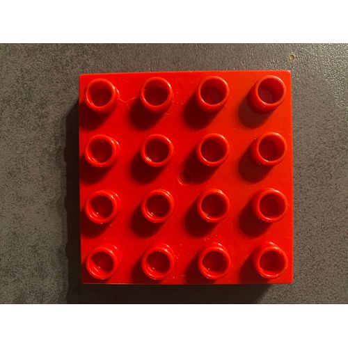 Plaque LEGO DUPLO rouge 6070650