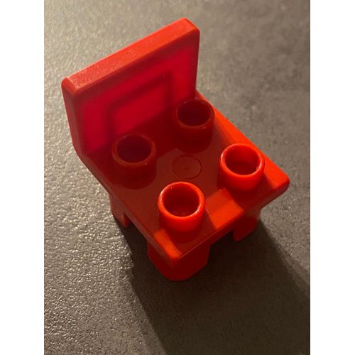 Chaise rouge LEGO DUPLO