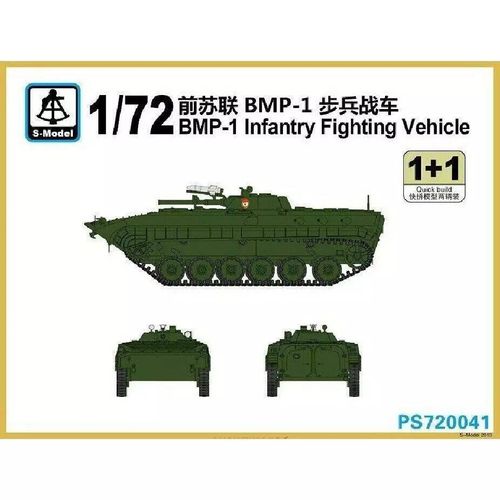 S-Model Ps720023 1/72 Brdm-2 Armoured Scout Car Late Production 1+1 Plastic Mode