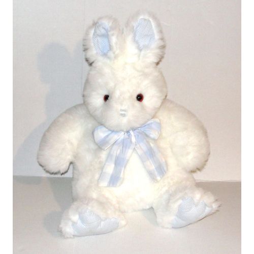 Peluche Lapin Blanc Noeud Papillon Gros Doudou Jacadi