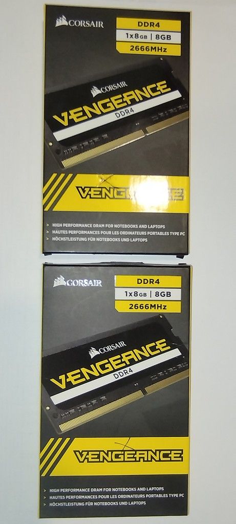 Ram corsair vengeance DDR4 2X8Gb
