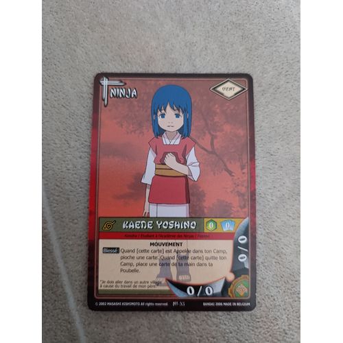 Kaede Yoshino ® Ni-35 ® Naruto Card Game
