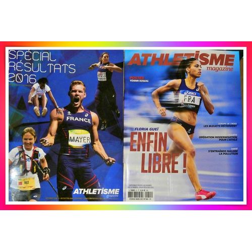 Athlétisme Magazine N°568-51 : Floria Guei, Yoann Kowal - 2017