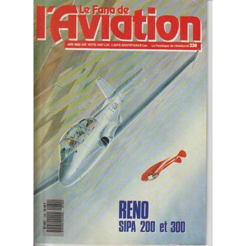 Le Fana De L'aviation 1989 Numero 230 Sipa 200 300 Delanne