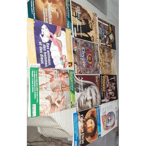 Lot De 11 Revues Religions Histoire