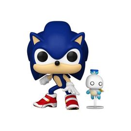 Sonic The Hedgehog Pop & Buddy! Vinyl Figurine Sonic W/ Chao 9 Cm