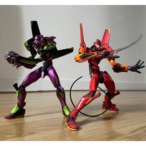 Evangelion : Eva-01 & Eva-02 (Kaiyodo Xebec Toys)