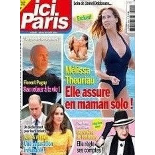 Ici Paris 4025 2022 Theuriau/Pagny/Juvet/Lily Rose/Goldman/Sophie Marceau/Chantal Goya/Candice Pascal/Mireille Mathieu/Nicoletta