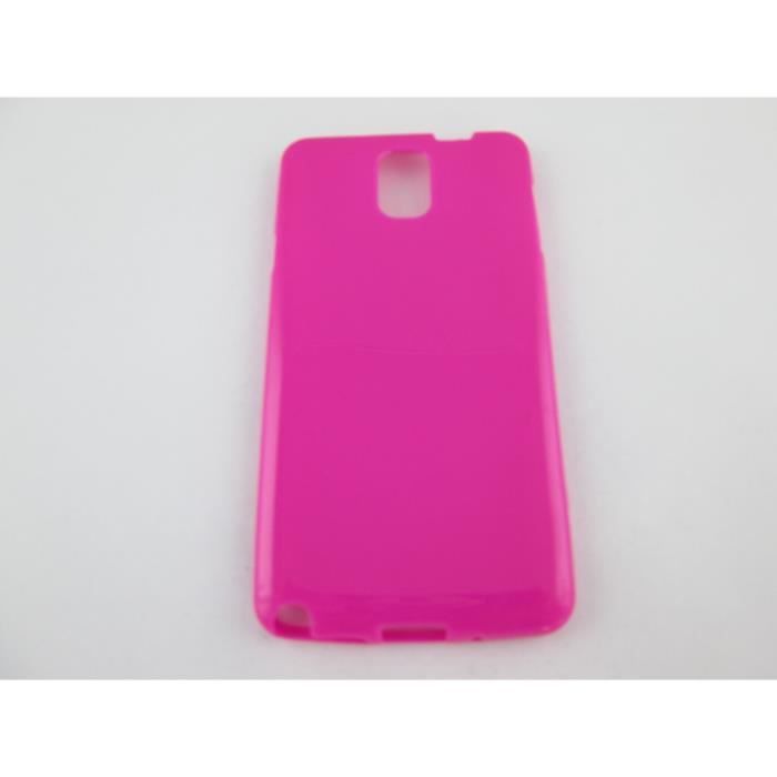 Coque Samsung Galaxy Note 3 Rose Fushia