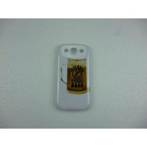 Coque Samsung Galaxy S3 Blanche Pichet De Bierre