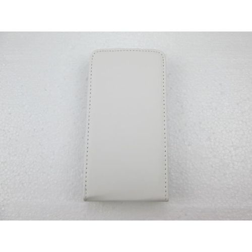 Étui Rabat Sony Ericsson Xperia E1 Blanc