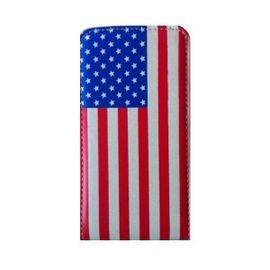 Etui Rabat Samsung Galaxy S2 Drapeau Américain