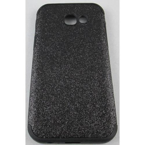 Protection Compatible Samsung Galaxy A5 2017 Noir À Paillettes Semi Rigide