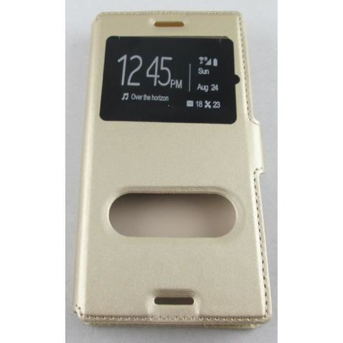Étui Portefeuille Sony Xperia X Compact Or