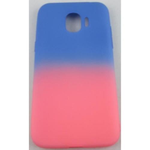 Coque Samsung Galaxy J2/ J2 Pro 2018 Bleu Et Rose